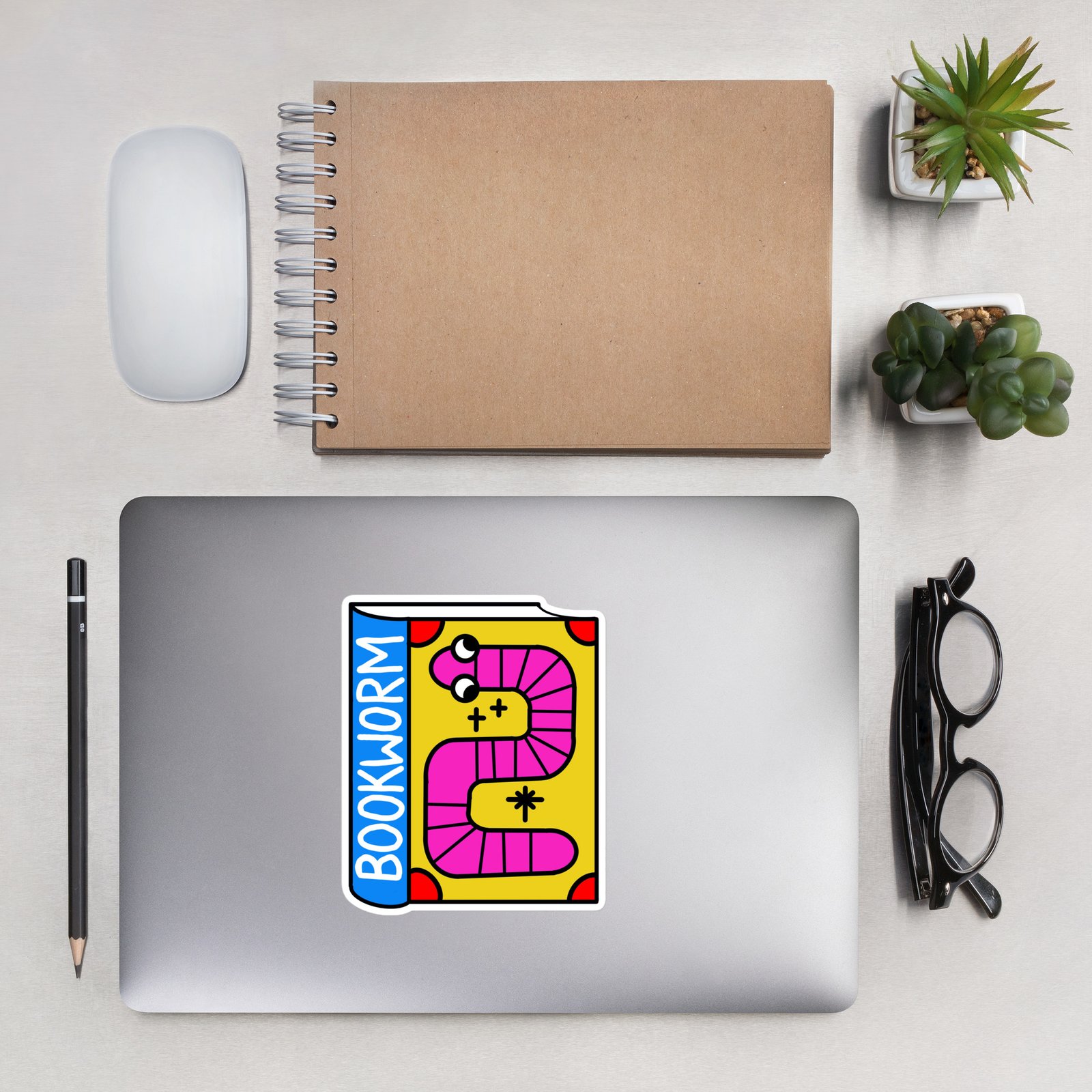 Bookworm - Garbadge - Sticker - Image 10