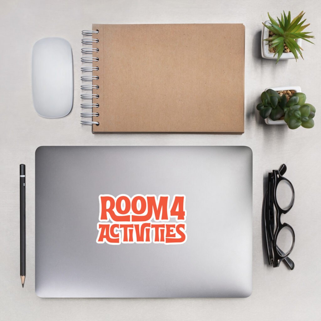 Room 4 Activities - Garbadge - Sticker