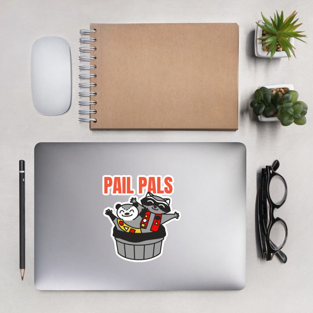 Pail Pals - Garbadge - Sticker