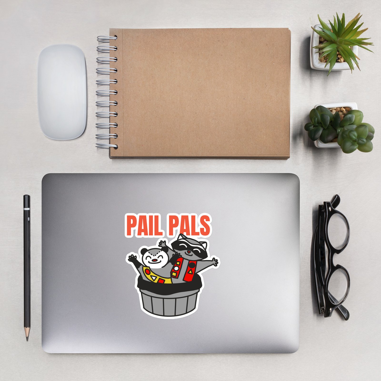 Pail Pals - Garbadge - Sticker - Image 10