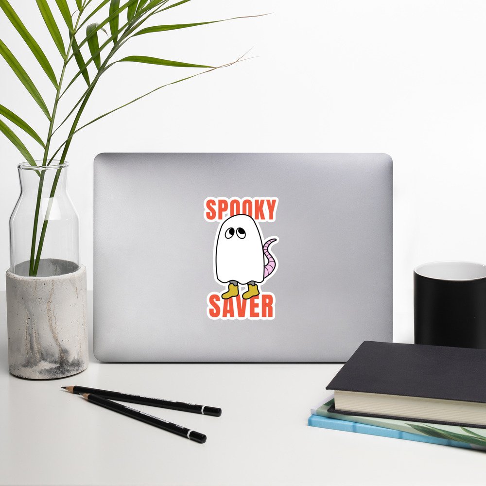 Spooky Saver - Garbadge - Sticker - Image 11