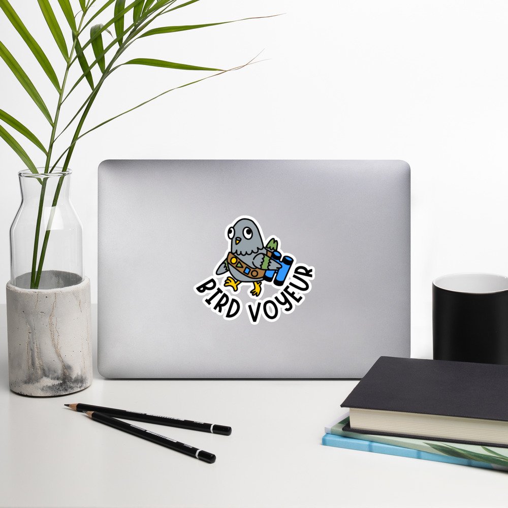 Bird Voyeur - Garbadge - Sticker - Image 11