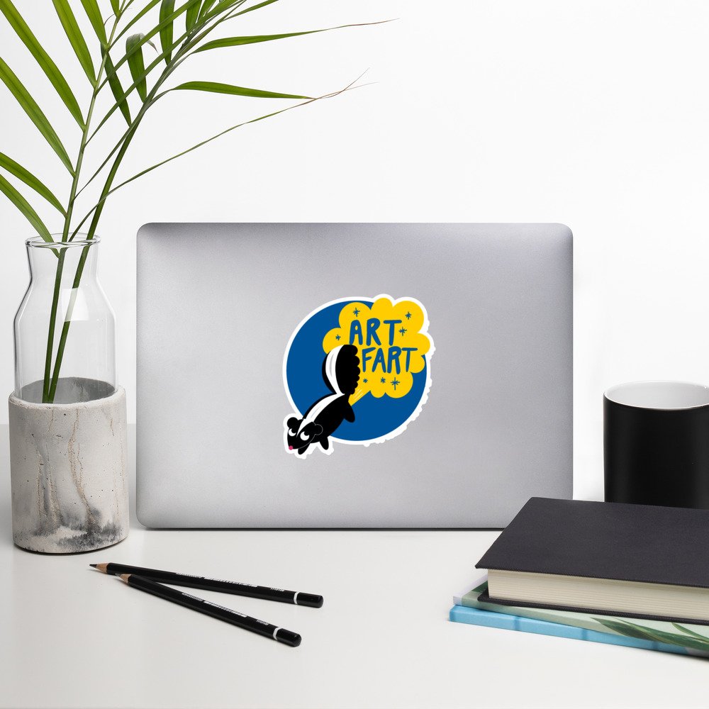 Art Fart - Garbadge - Sticker - Image 11