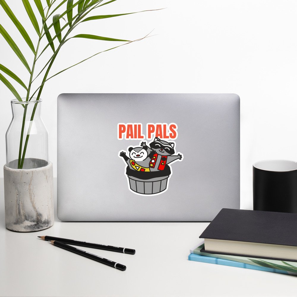 Pail Pals - Garbadge - Sticker - Image 11