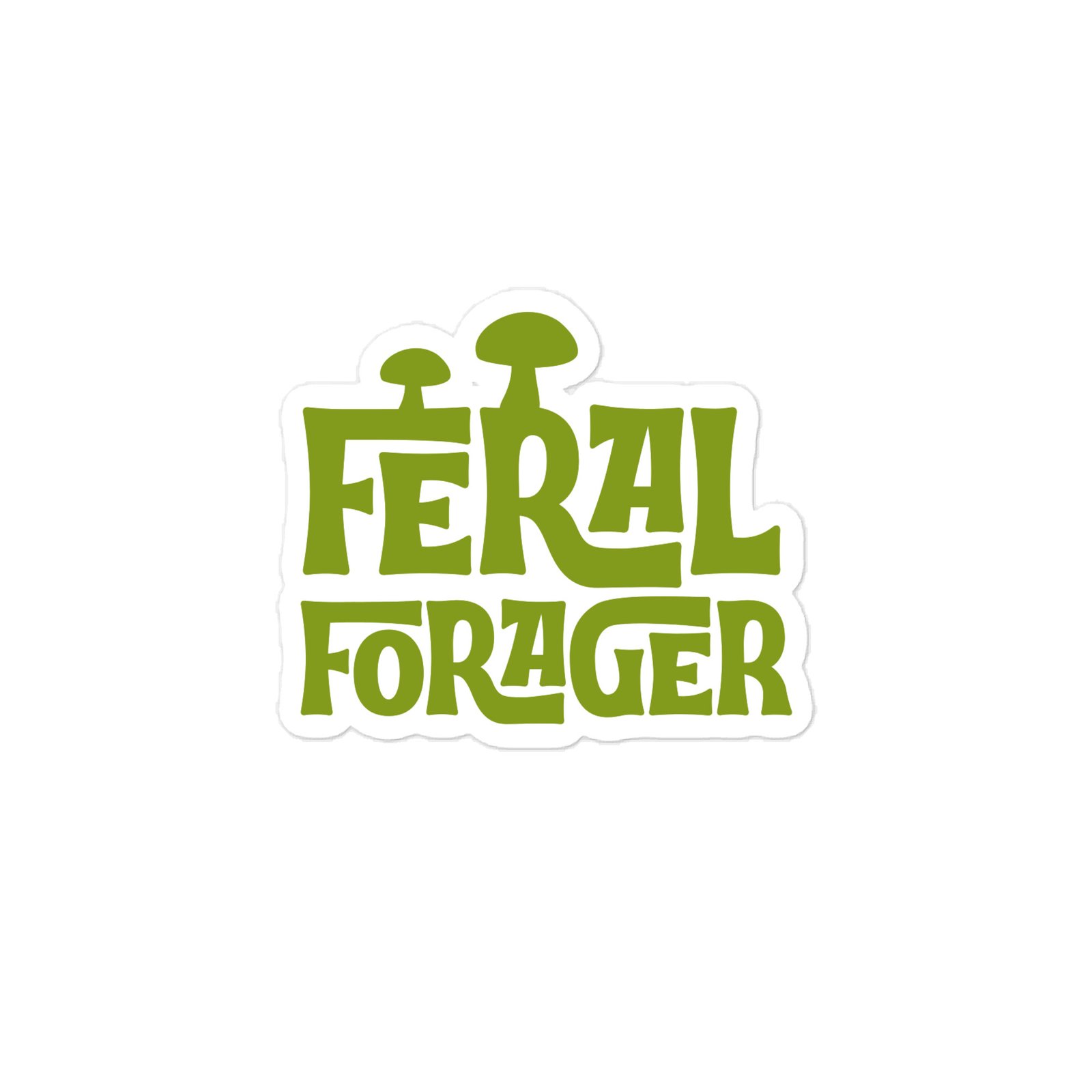 Feral Forager - Garbadge - Sticker - Image 2