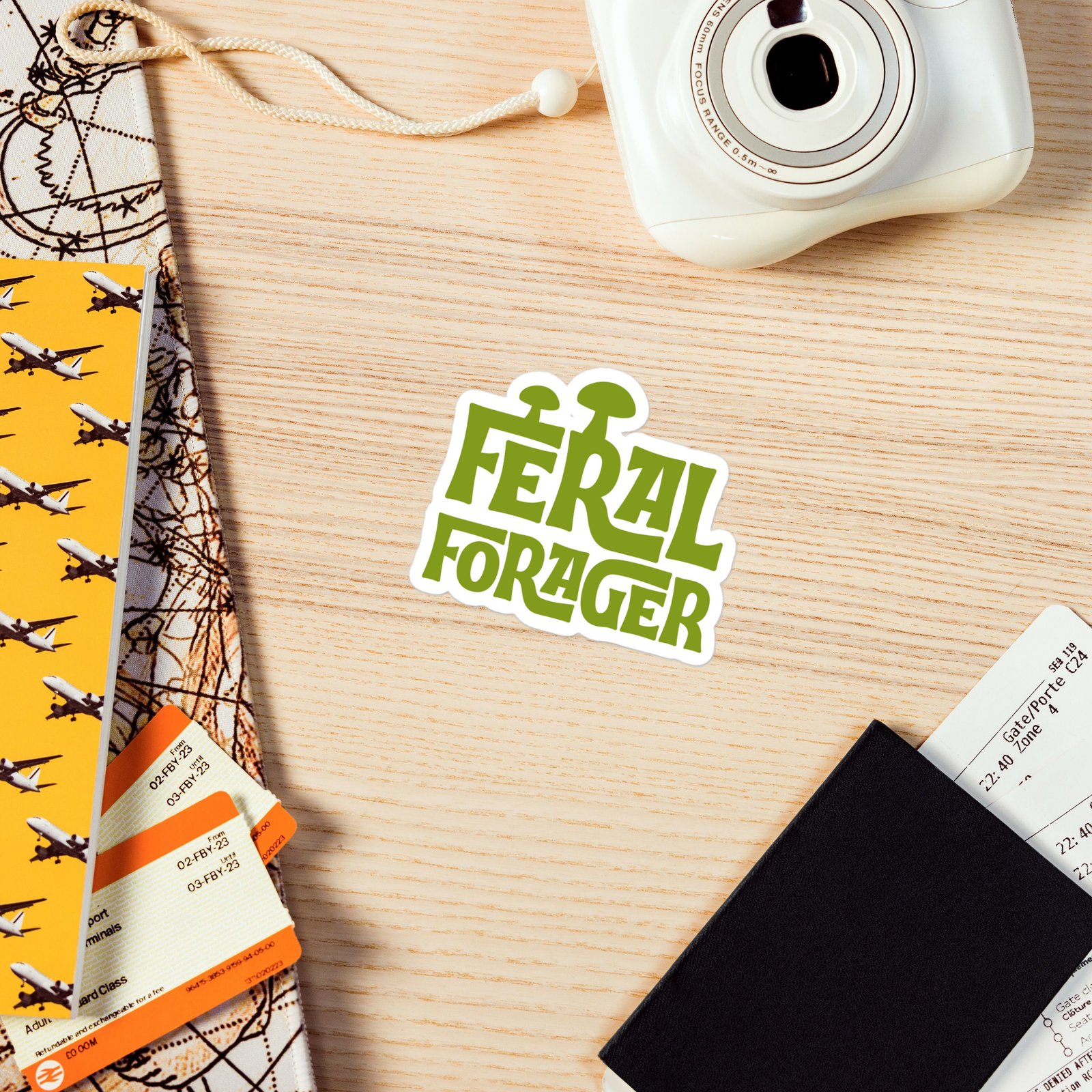 Feral Forager - Garbadge - Sticker - Image 11