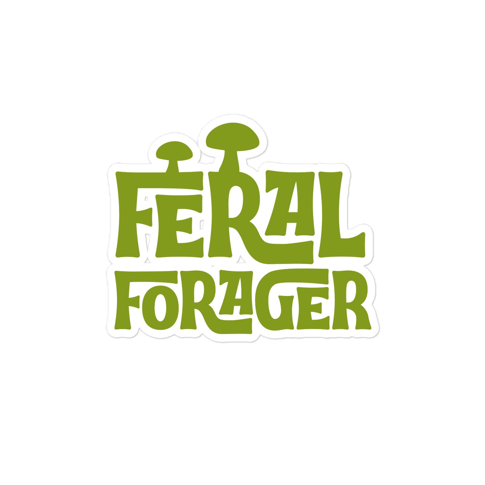 Feral Forager - Garbadge - Sticker - Image 3