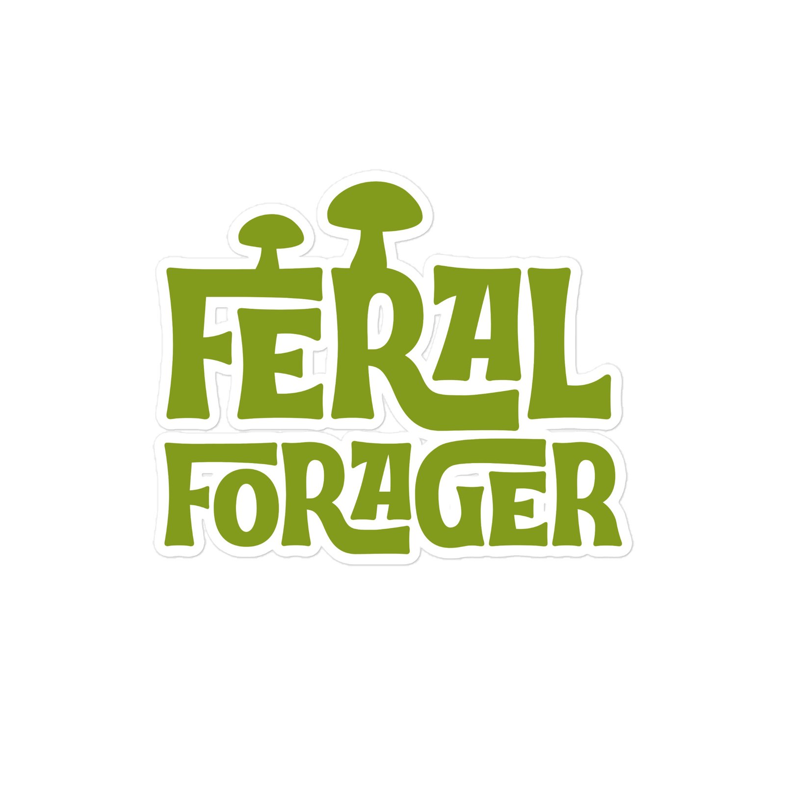Feral Forager - Garbadge - Sticker - Image 4
