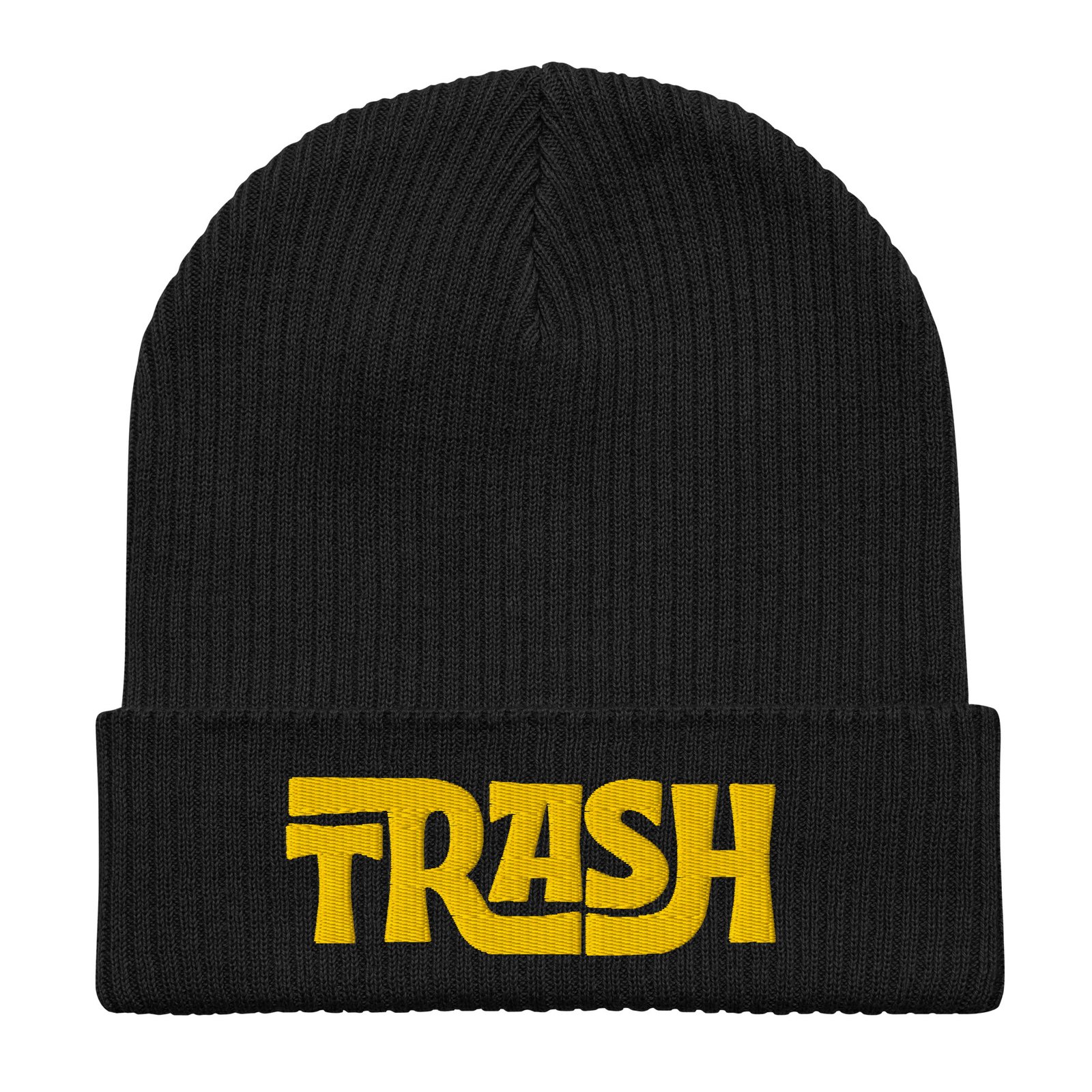 Organic ribbed beanie - Image 4