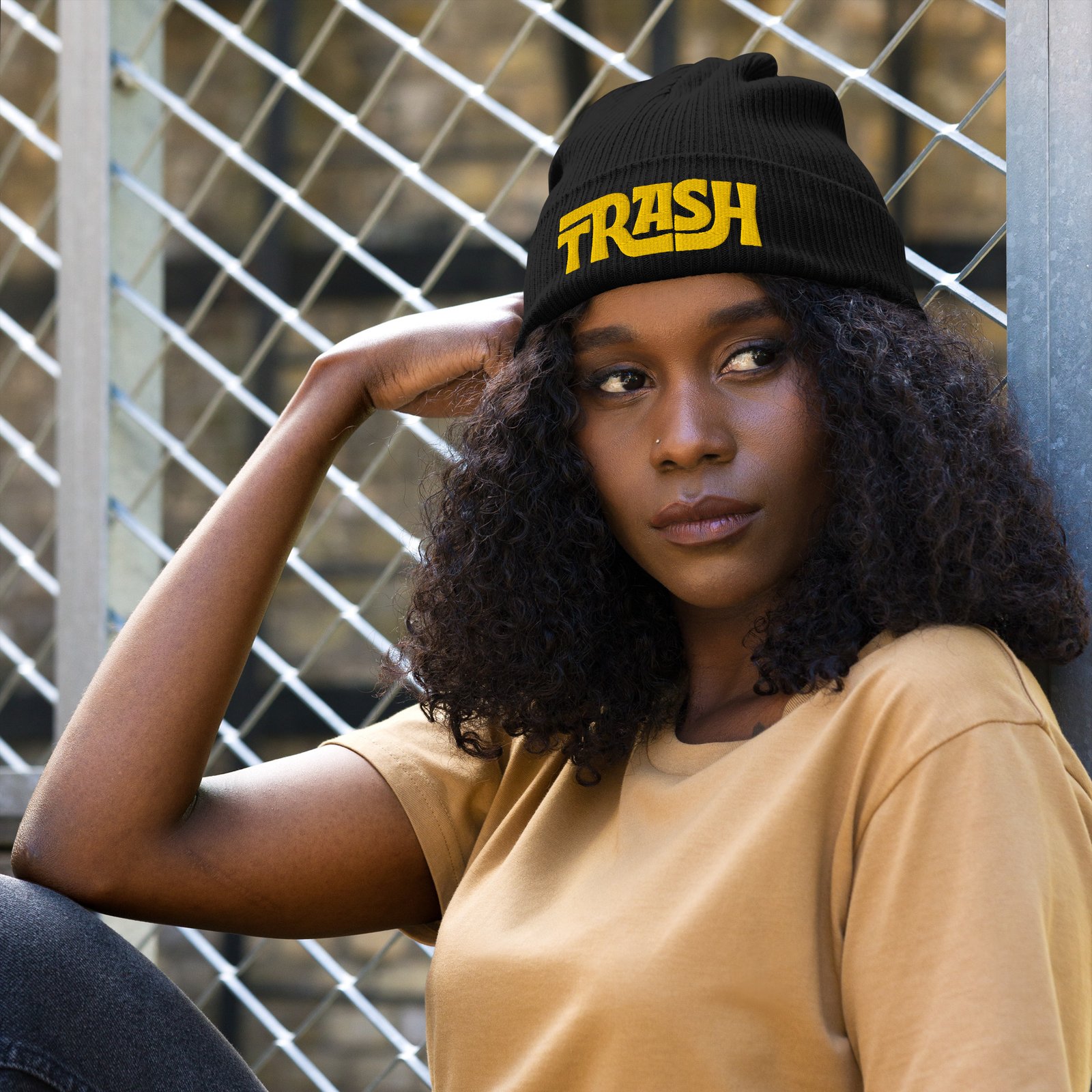Organic ribbed beanie - Image 22