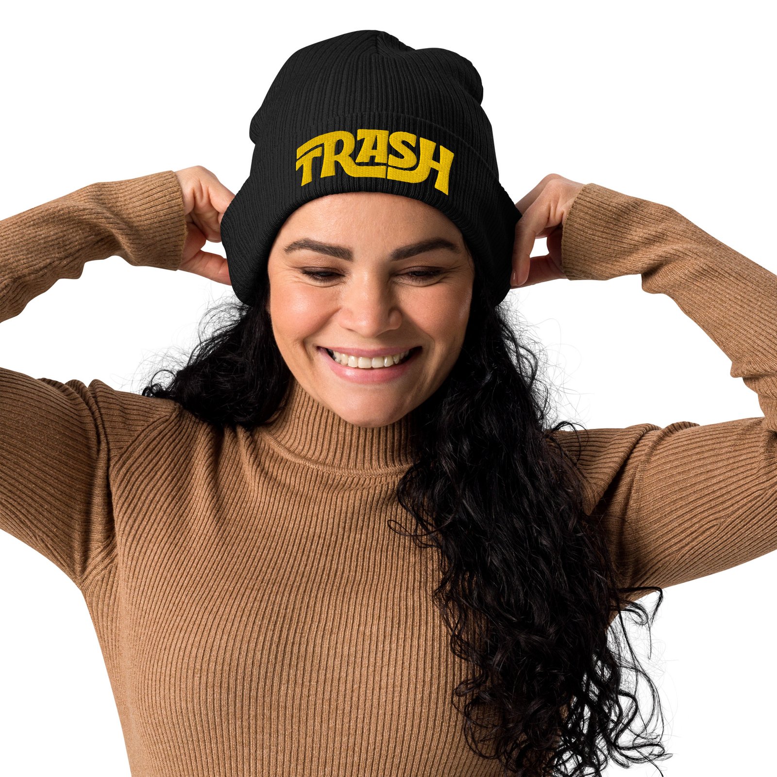 Organic ribbed beanie - Image 16