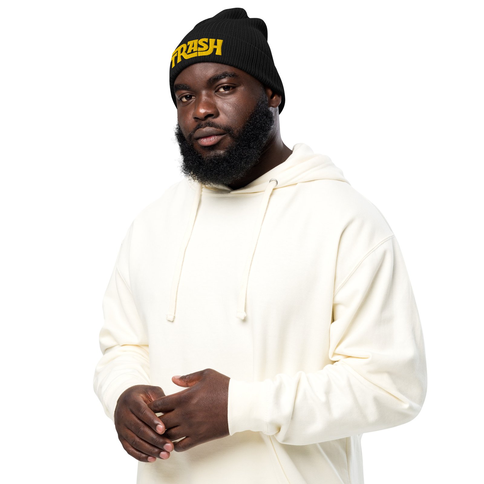 Organic ribbed beanie - Image 10