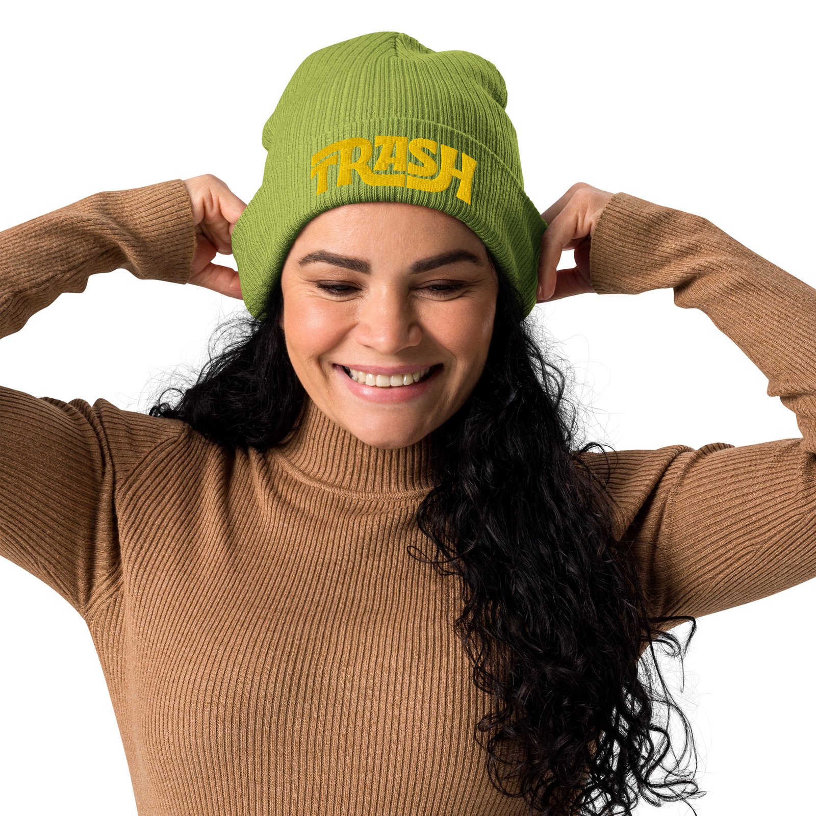 Organic ribbed beanie - Image 18
