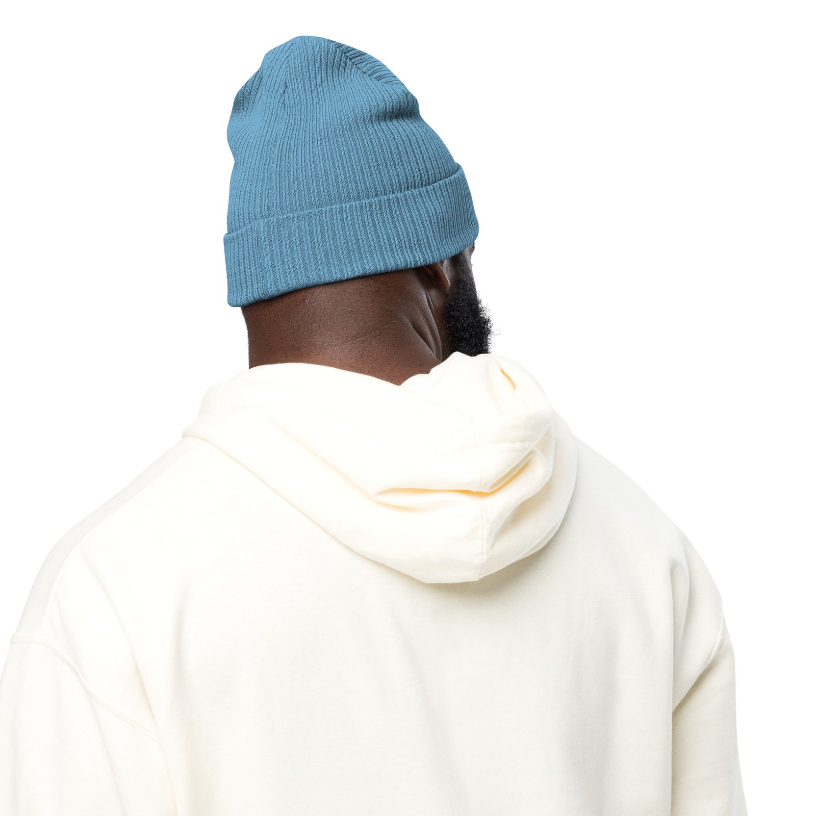 Organic ribbed beanie - Image 14