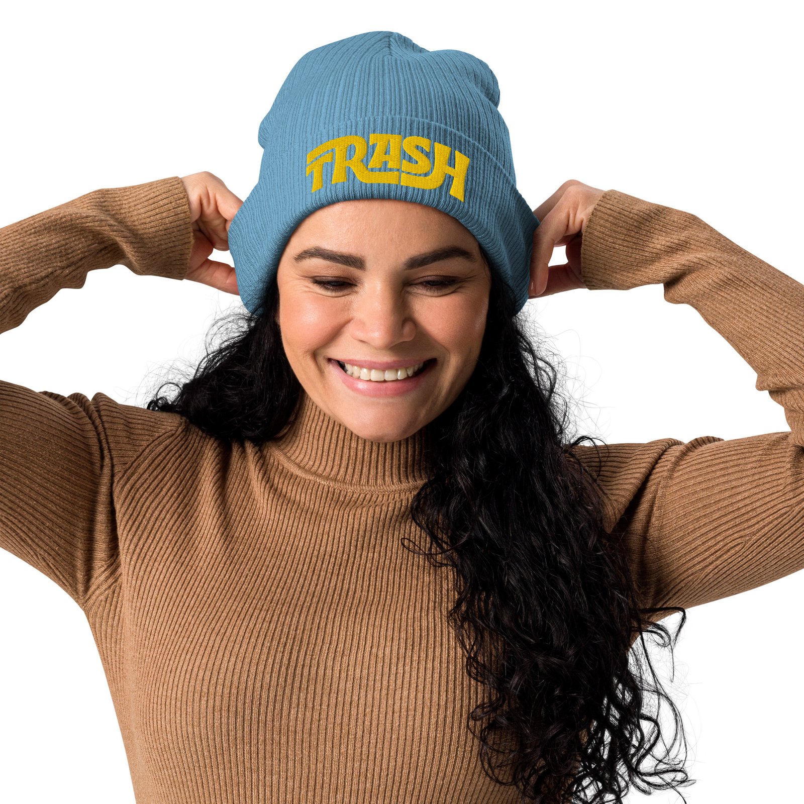 Organic ribbed beanie - Image 17