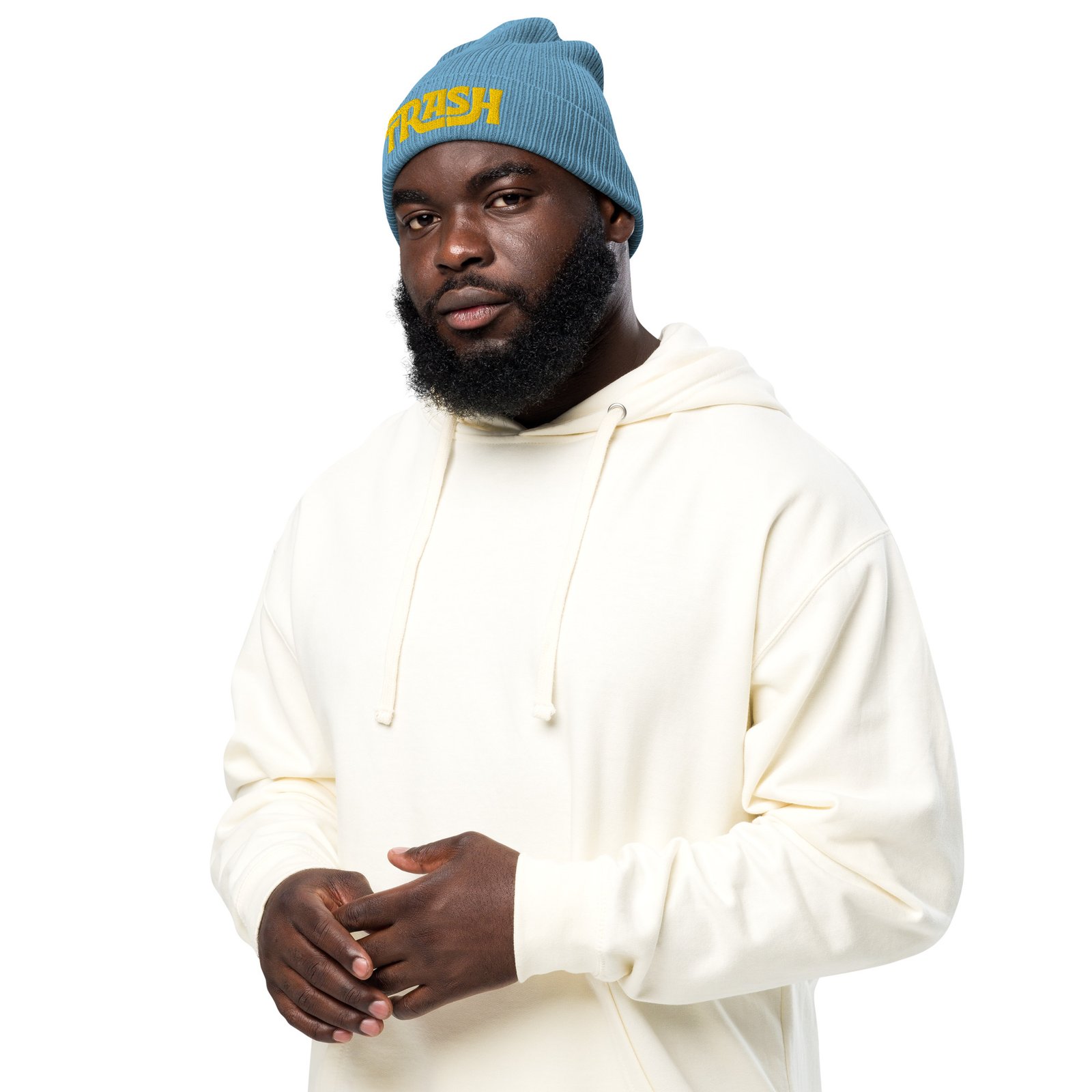 Organic ribbed beanie - Image 11
