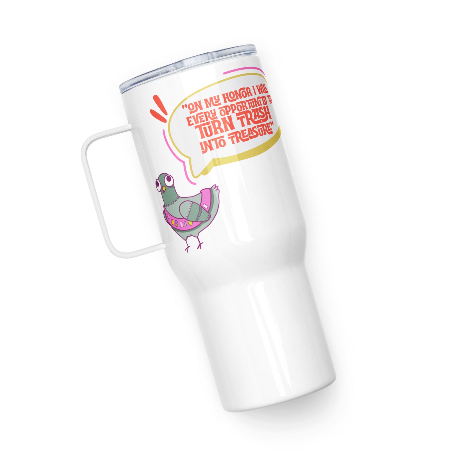 Pigeon Oath Mug - 2 Sizes - Image 7