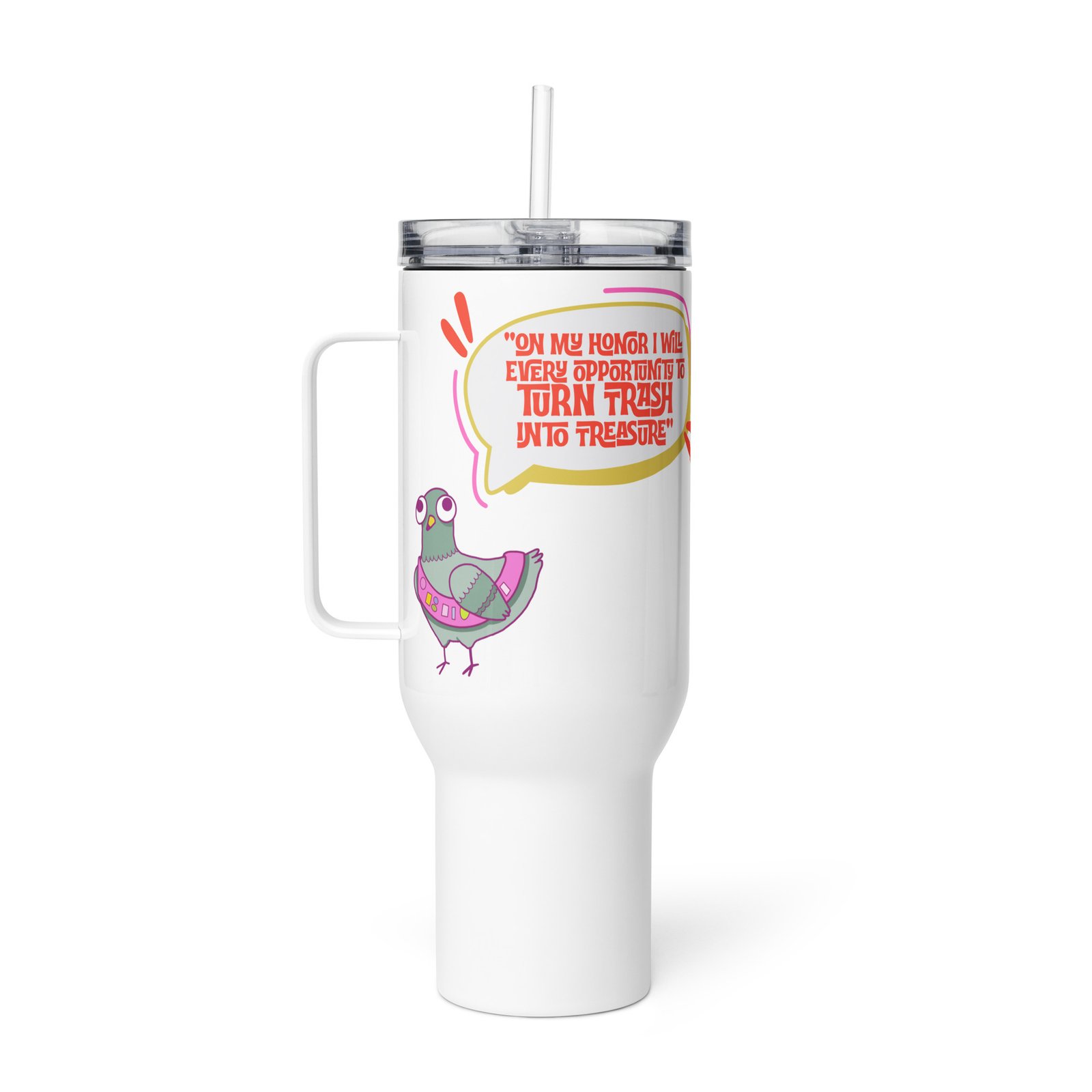 Pigeon Oath Mug - 2 Sizes - Image 5