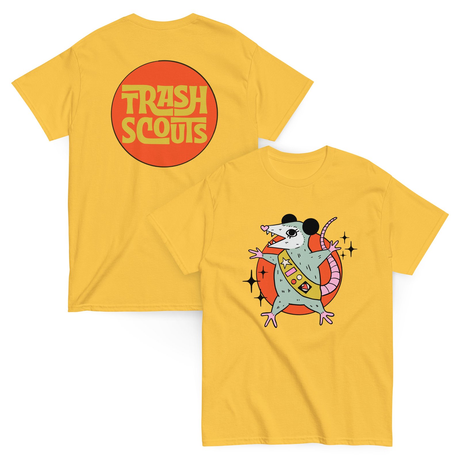 Classic Trash Scouts Logo Tee - 6 Colors - Image 5