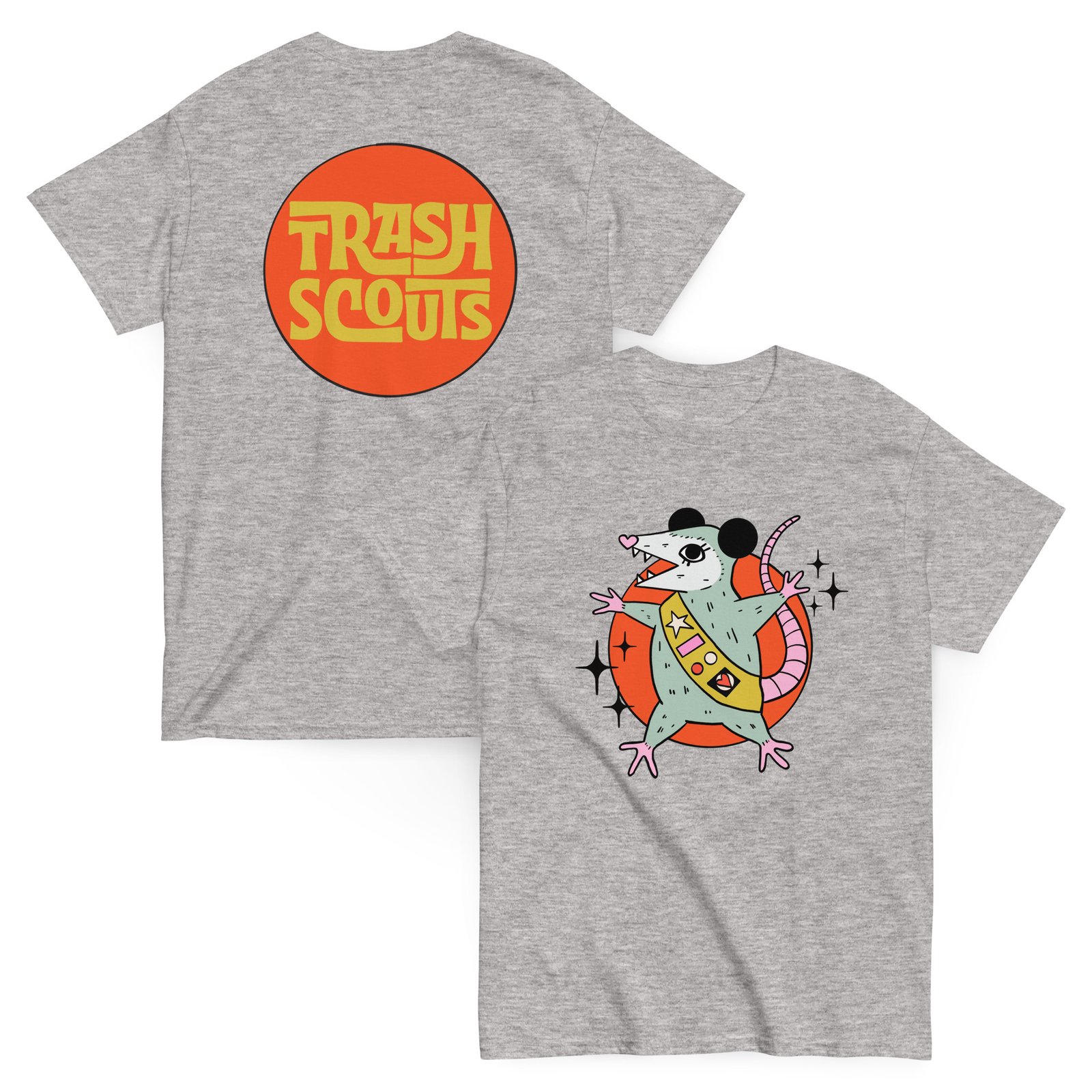 Classic Trash Scouts Logo Tee - 6 Colors - Image 3