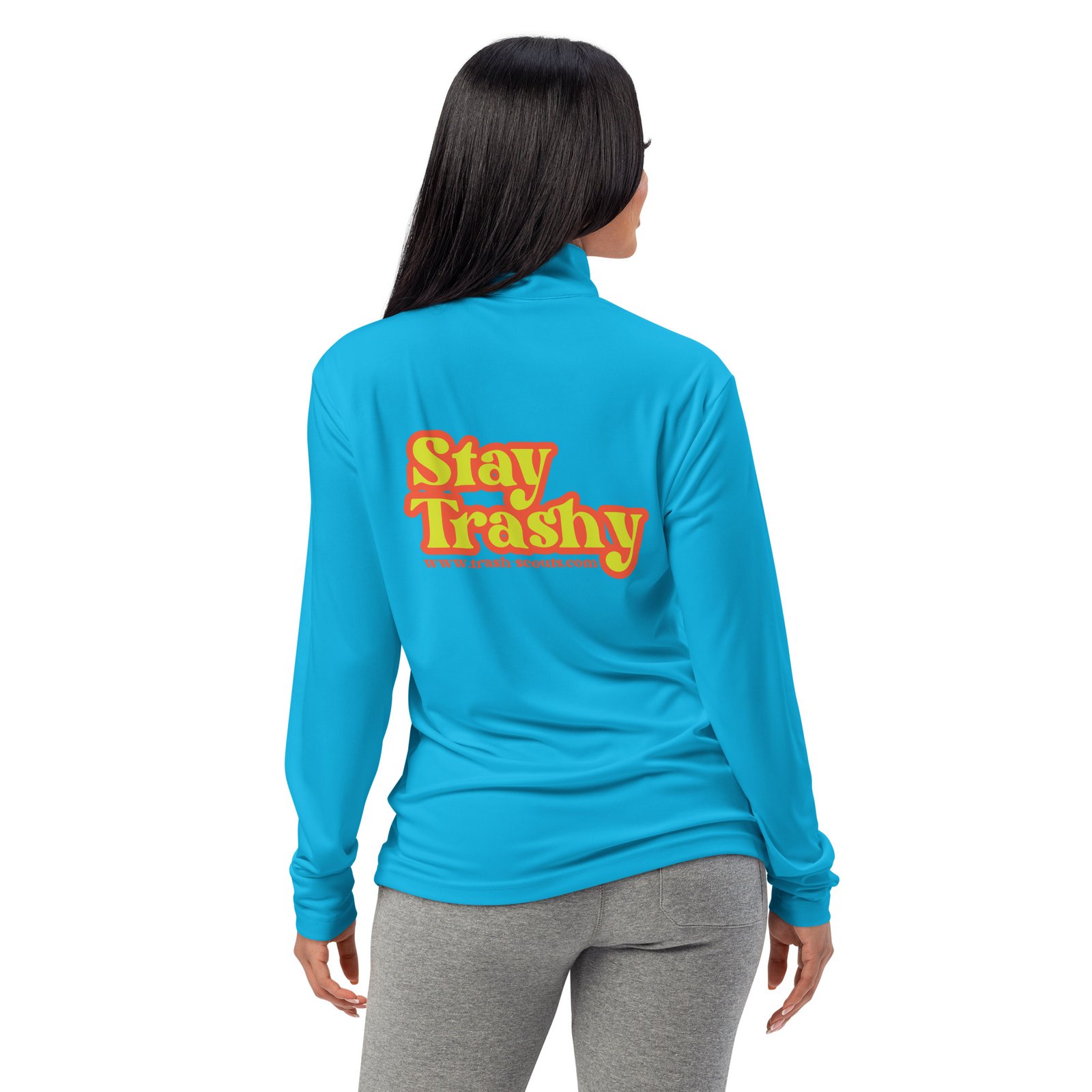 Stay Trashy - Quarter-zip Pullover - Image 30