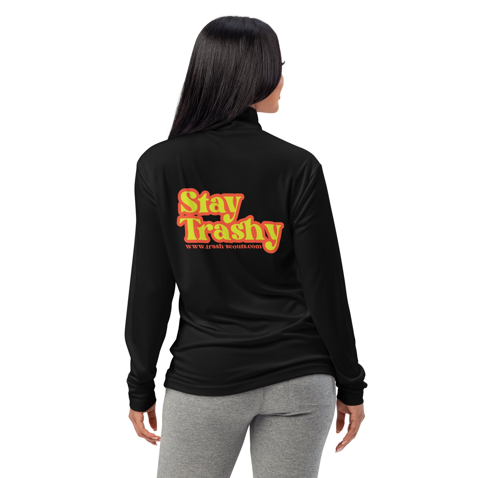Stay Trashy - Quarter-zip Pullover - Image 26