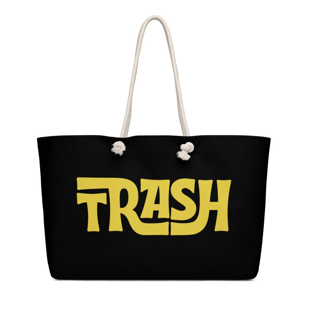 TRASHBAG - Oversized weekender bag