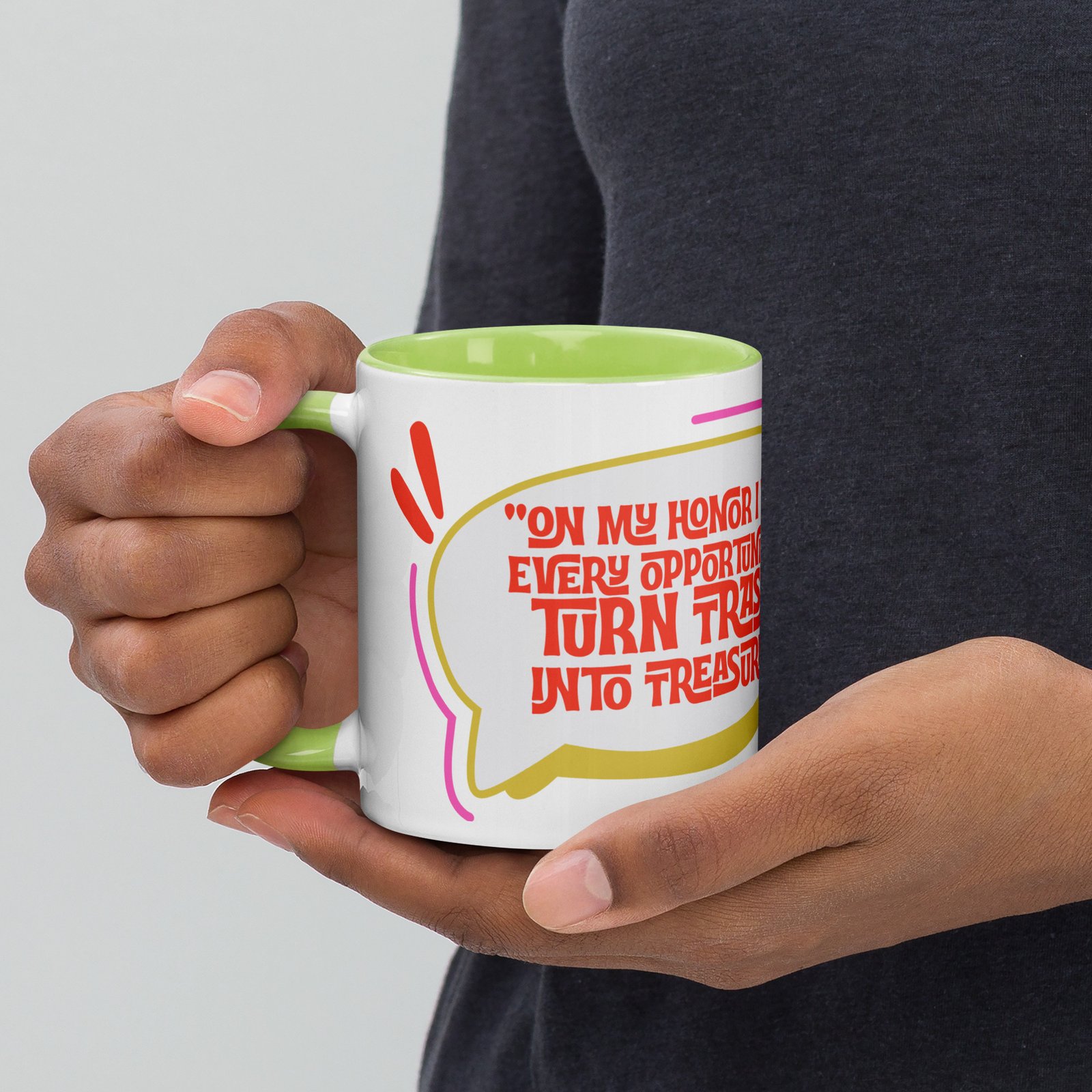 Trash Scout Oath Mug - 5 Colors! - Image 14