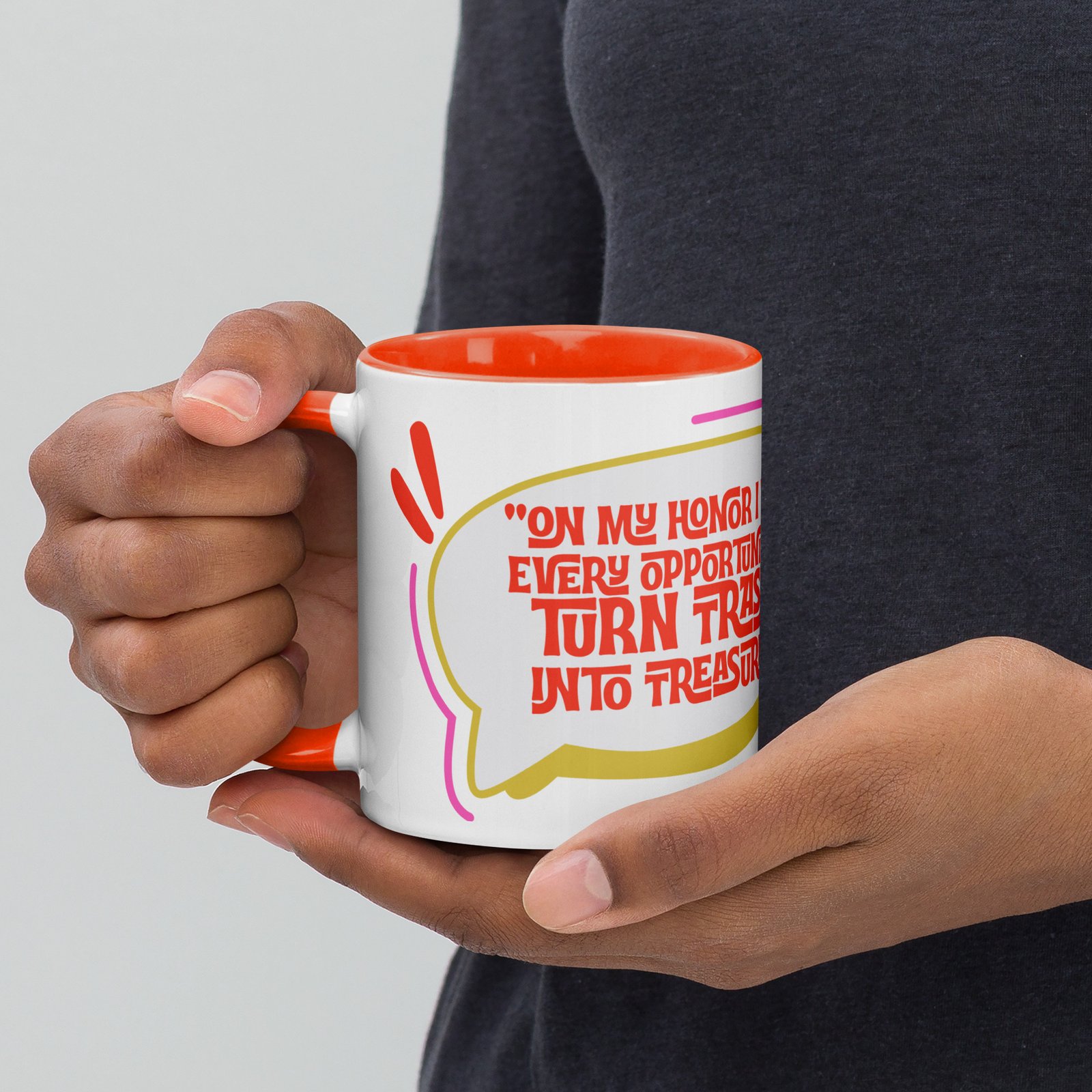 Trash Scout Oath Mug - 5 Colors! - Image 11