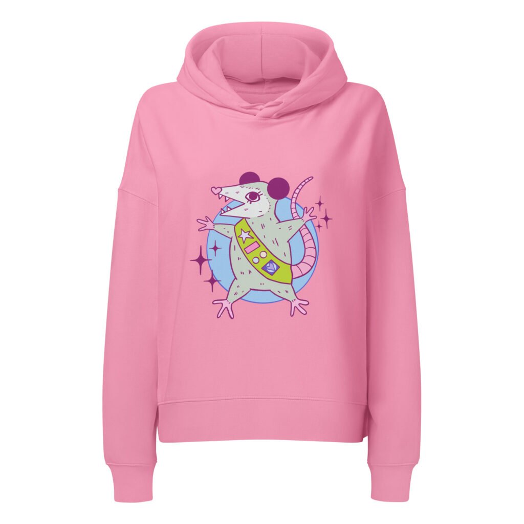 Trash Scout - Pink Logo Hoodie