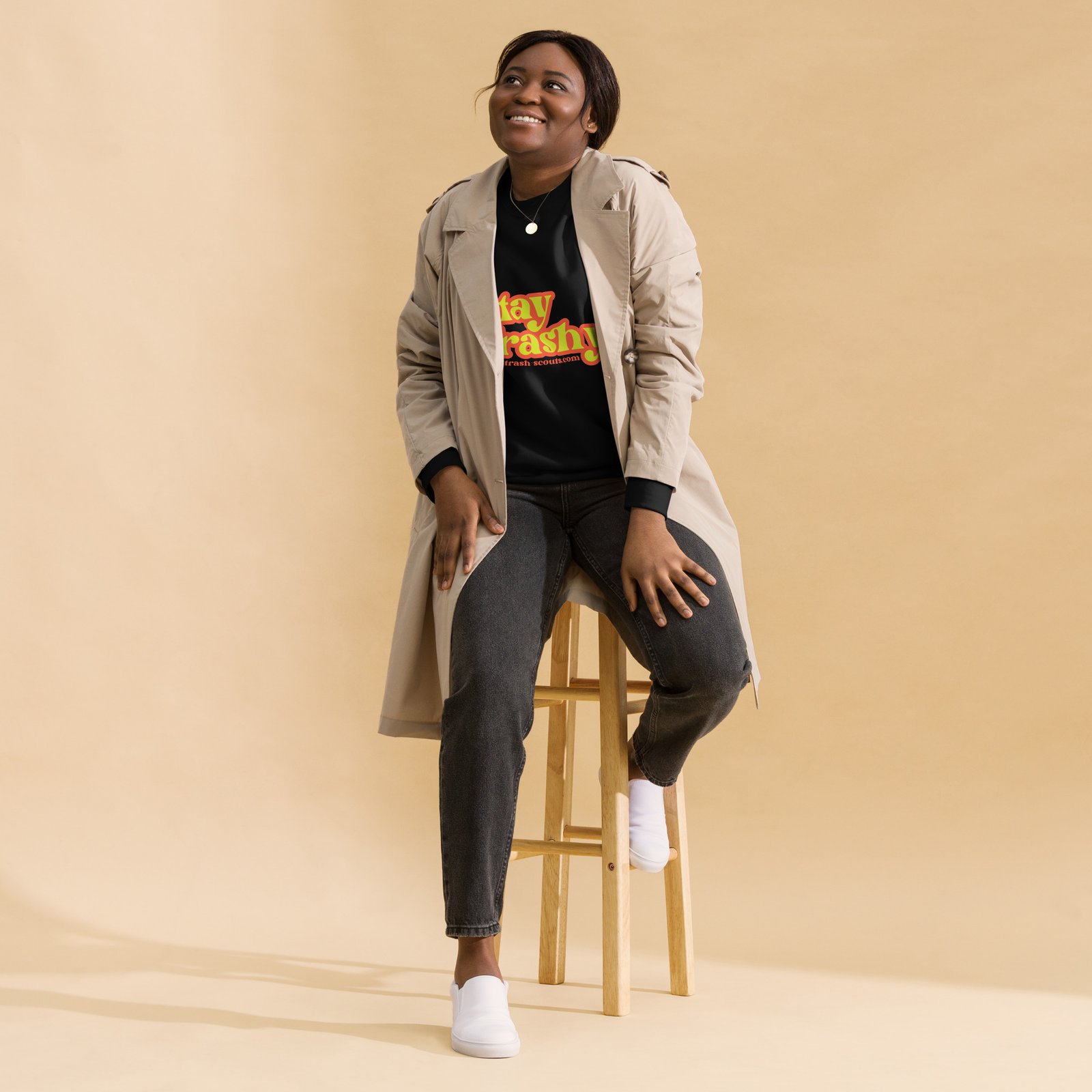 Stay Trashy - Premium Sweatshirt - Image 37