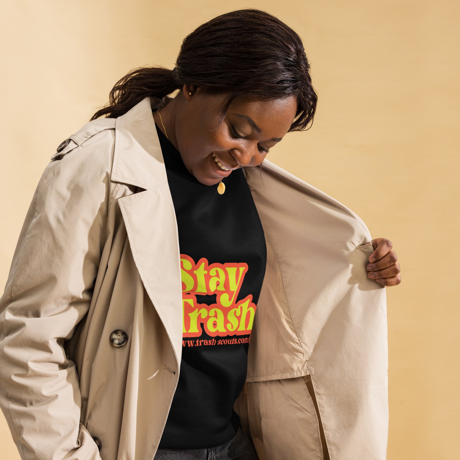 Stay Trashy - Premium Sweatshirt - Image 43