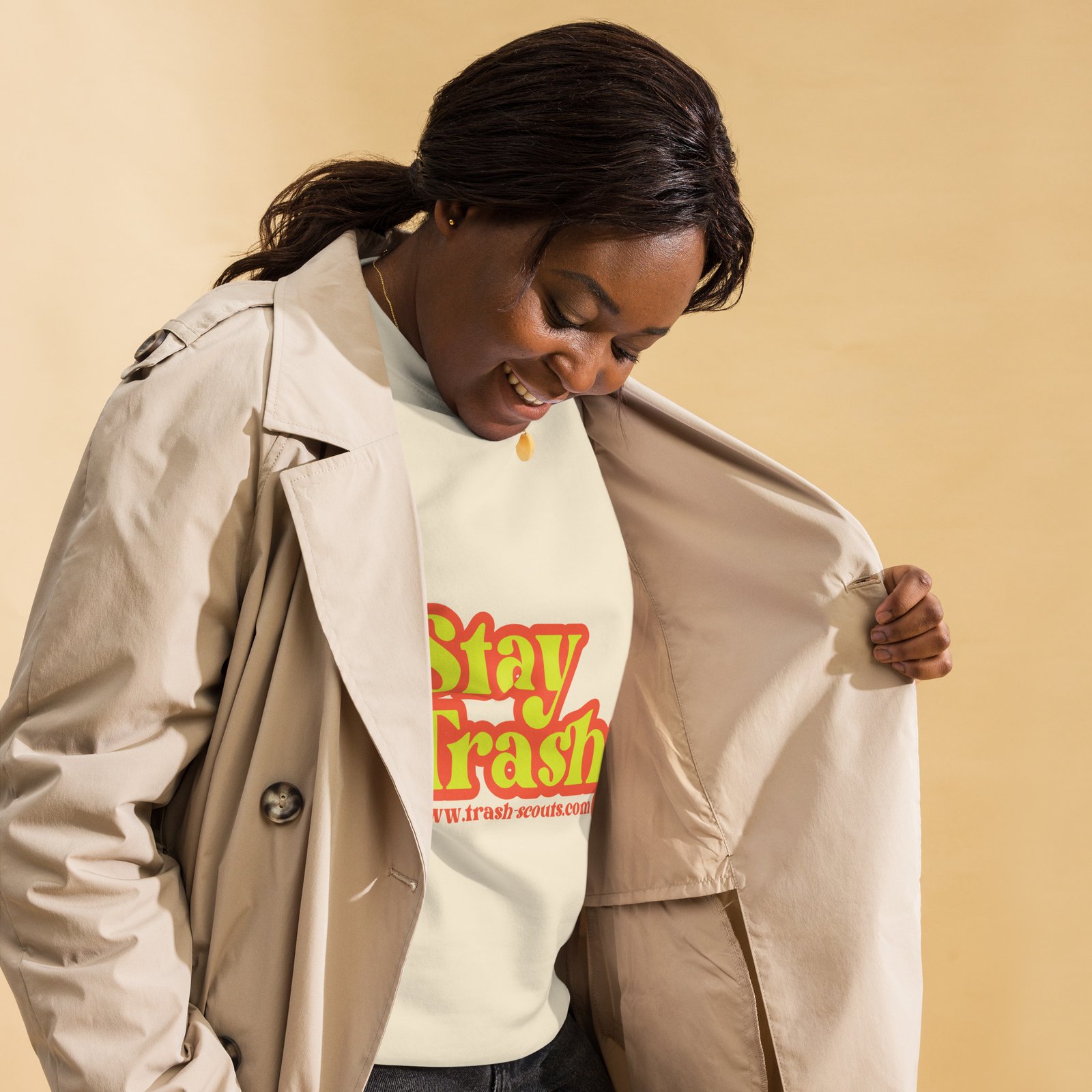 Stay Trashy - Premium Sweatshirt - Image 46
