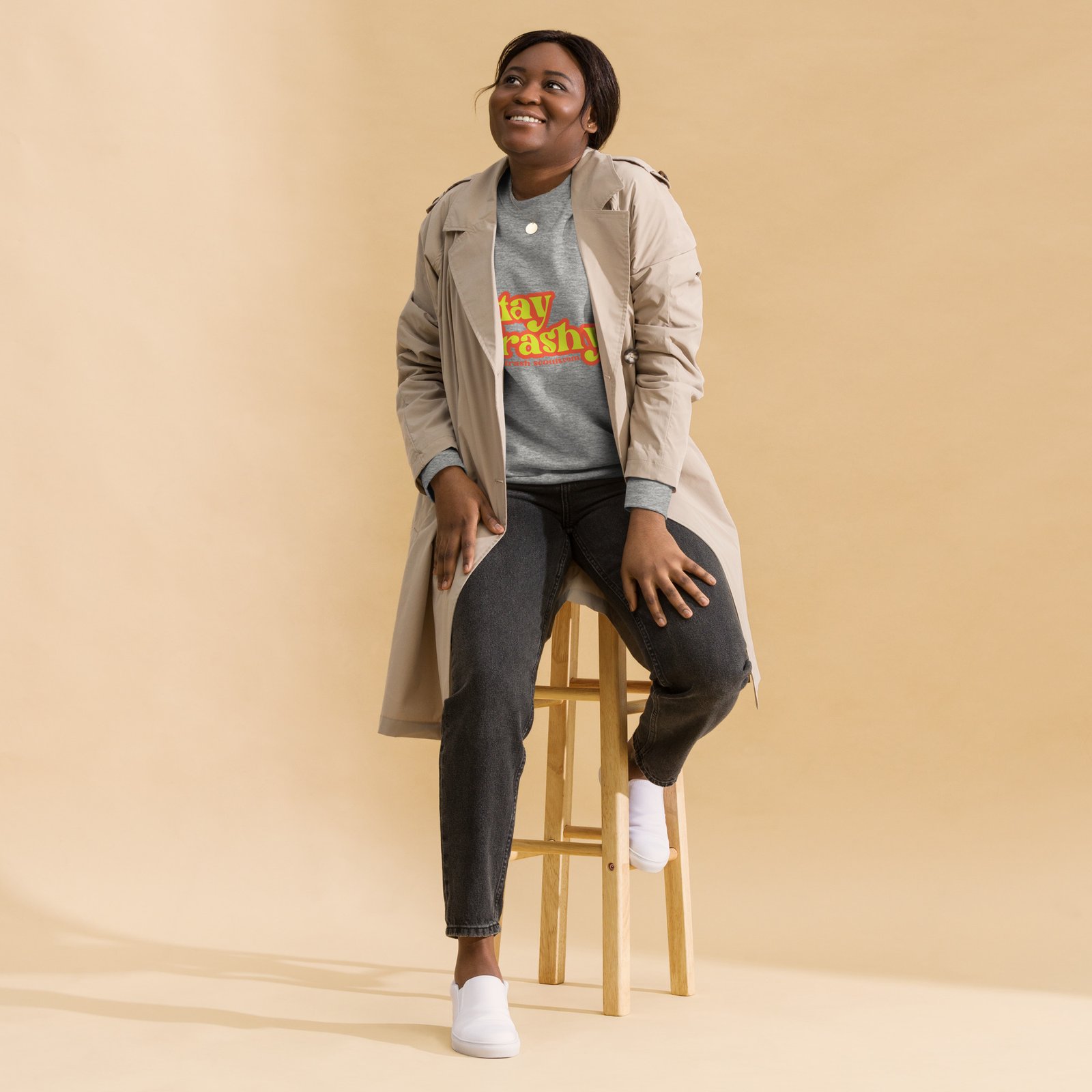 Stay Trashy - Premium Sweatshirt - Image 39