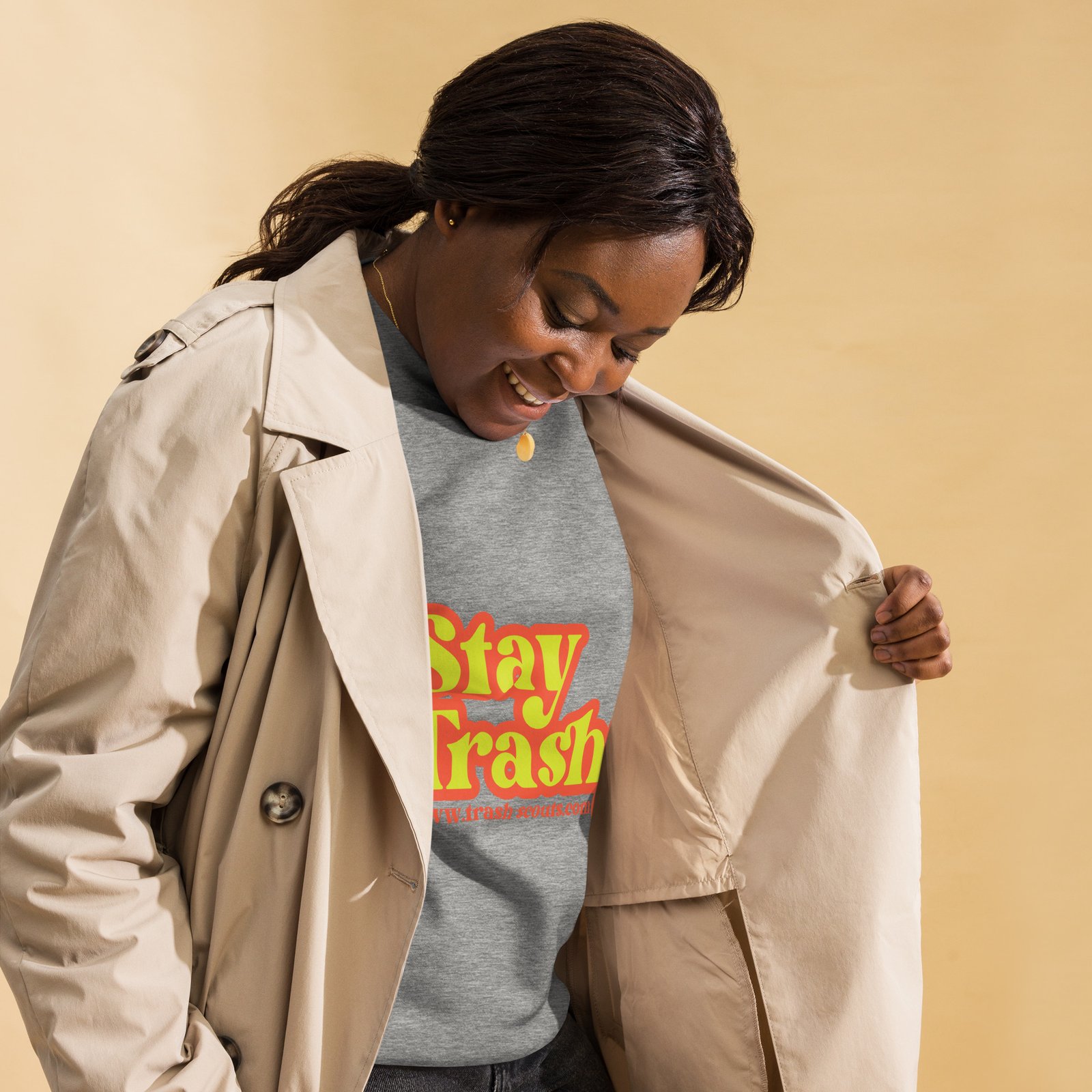 Stay Trashy - Premium Sweatshirt - Image 45
