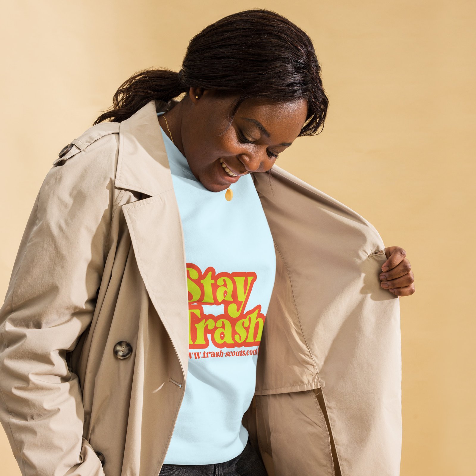 Stay Trashy - Premium Sweatshirt - Image 47