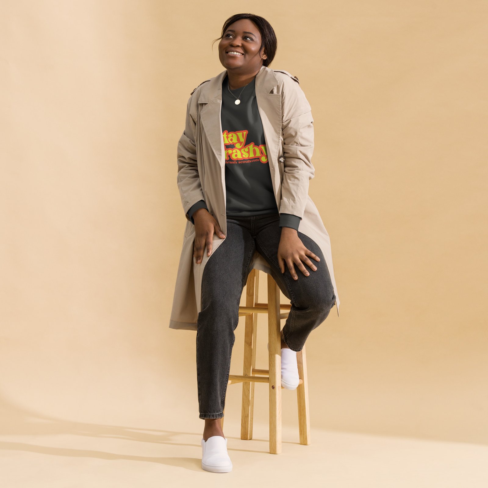 Stay Trashy - Premium Sweatshirt - Image 38