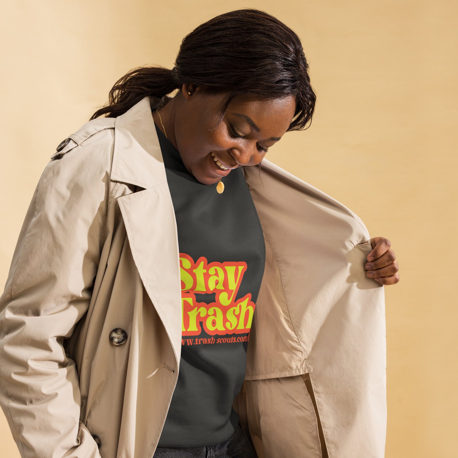 Stay Trashy - Premium Sweatshirt - Image 44