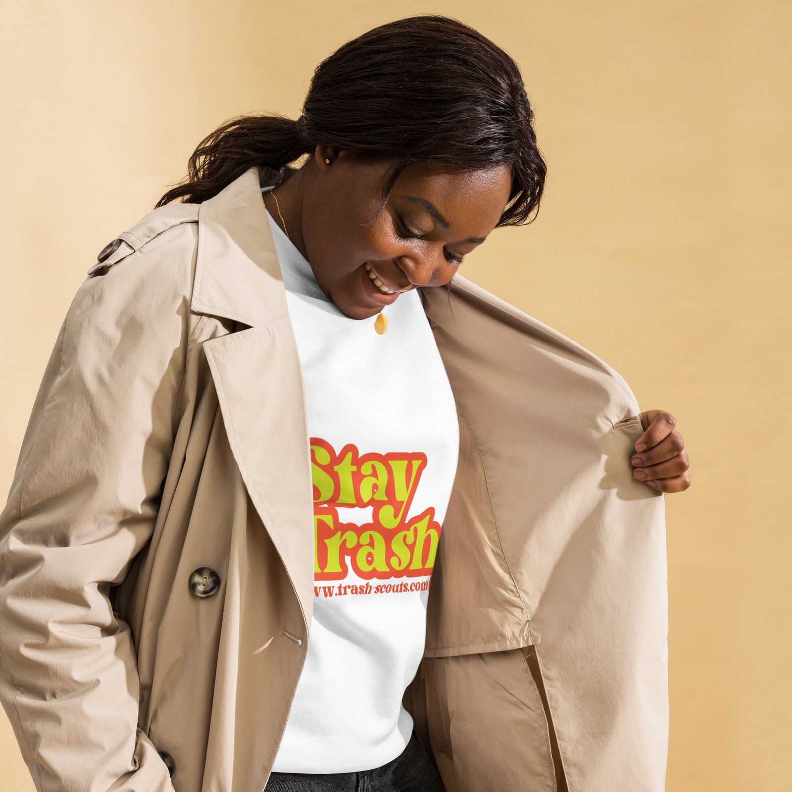 Stay Trashy - Premium Sweatshirt - Image 48