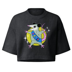 Trash Scouts - garment dye cropped tee